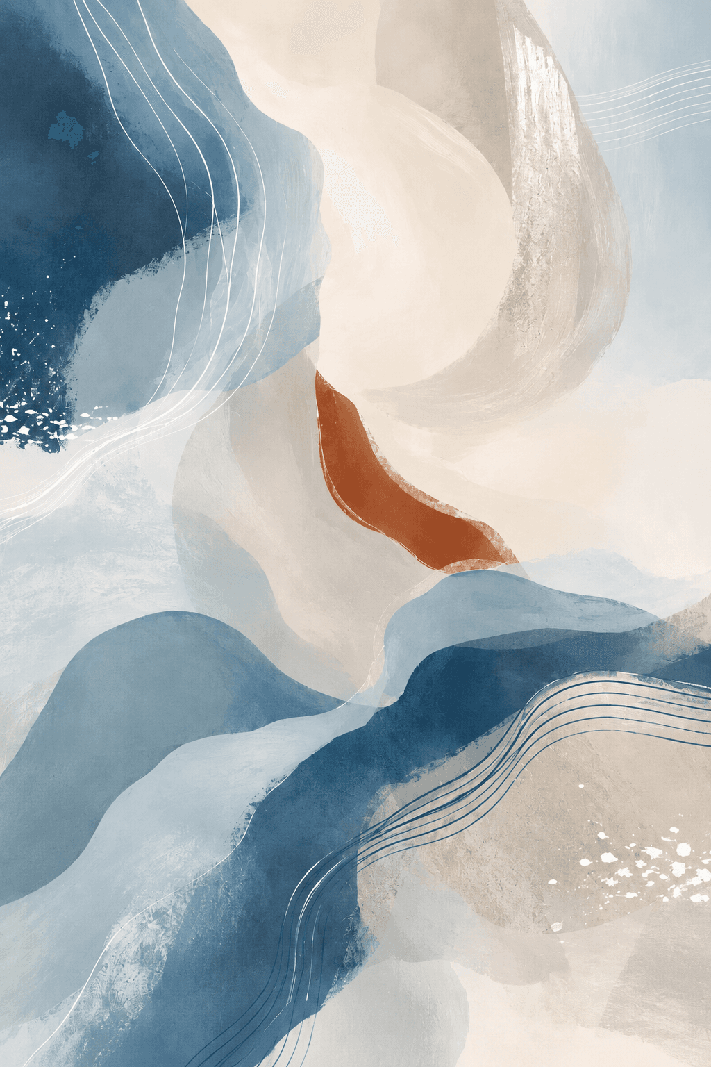 Preview of Blue Expanse inside the frame