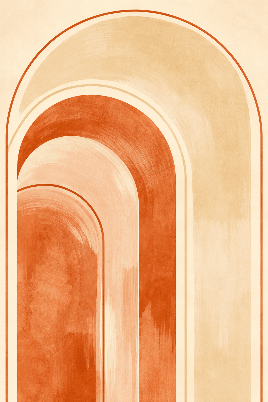 Preview of Quiet Clay Arches inside the frame
