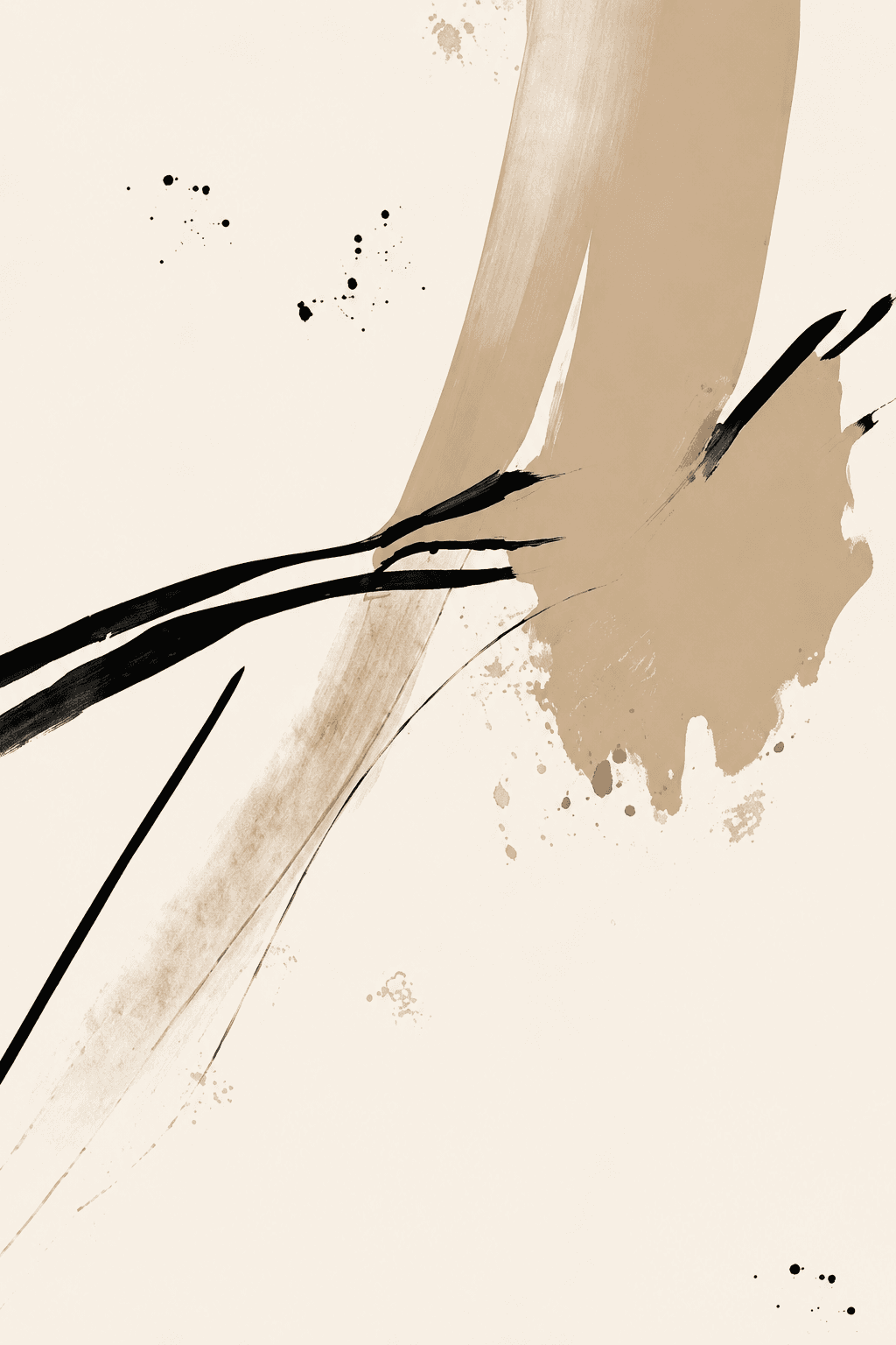 Preview of Warm Ink Rhythm inside the frame