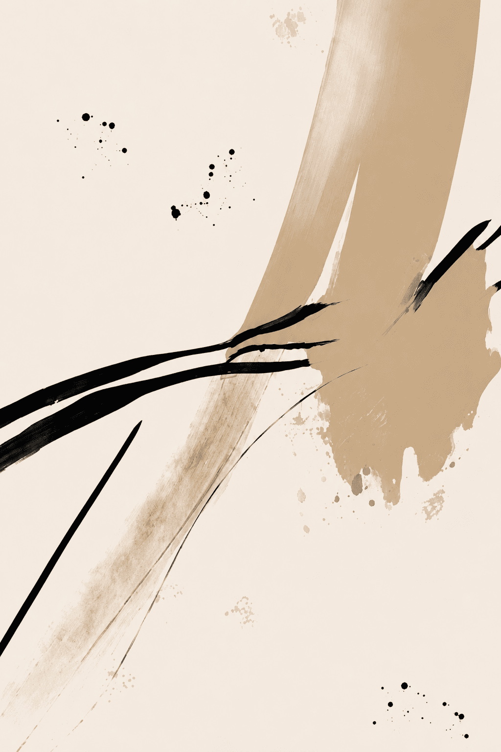 Preview of Warm Ink Rhythm inside the frame