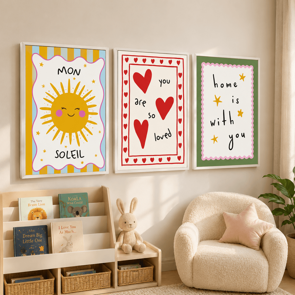 Sunlit Love at Home