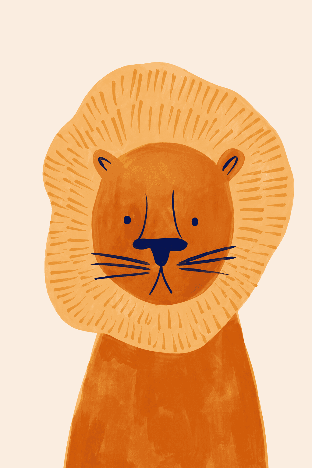 Preview of Little Safari Friends inside the frame