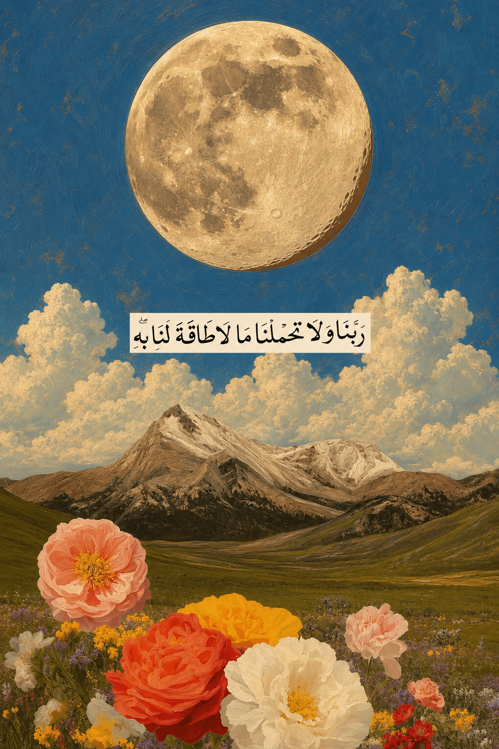 Preview of Prayer Beneath a Tranquil Moon inside the frame
