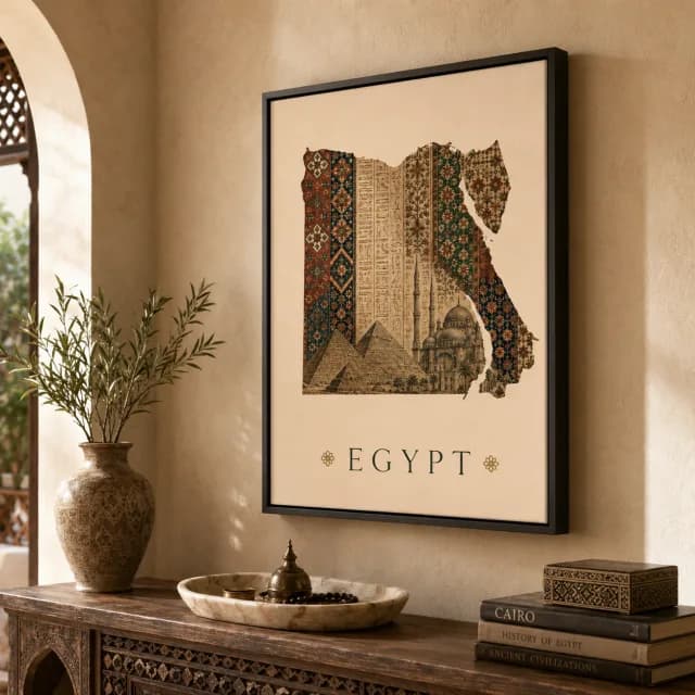 Nile Heritage Map