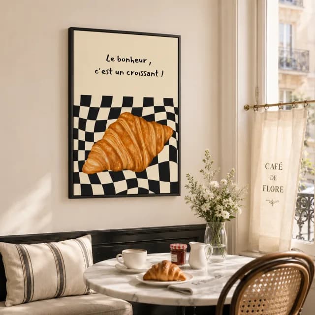 Croissant Happiness