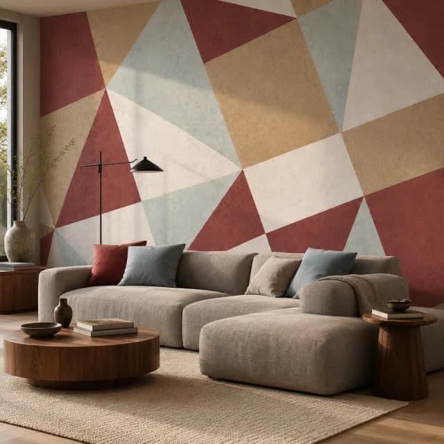 هندسي طوبي وبيج WB305