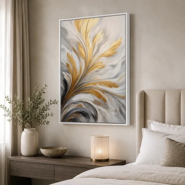 Gilded Leaf Drift