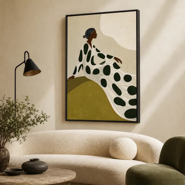 Quiet Green Silhouette