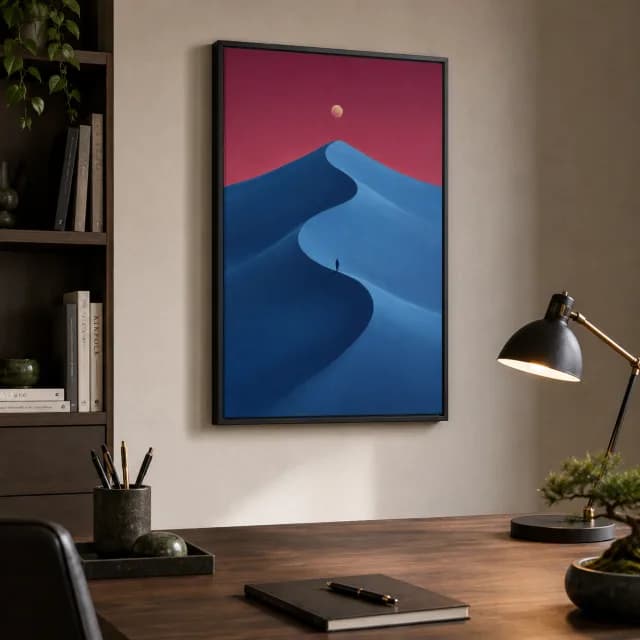 ظل فوق الكثبان