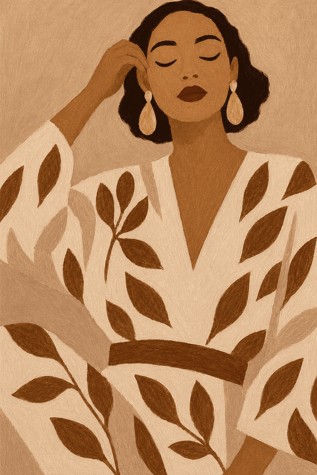 Preview of Golden Leaf Stillness inside the frame