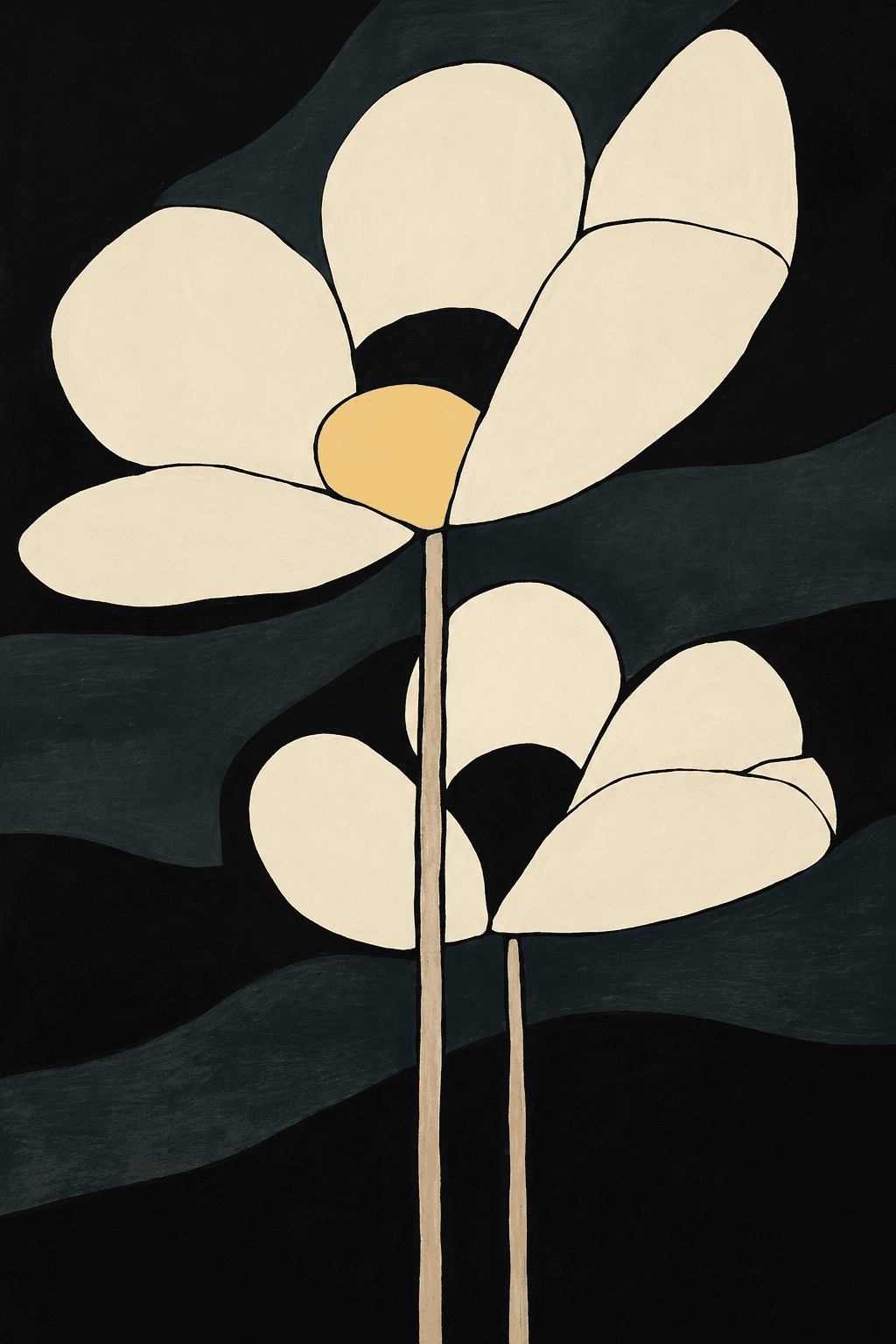 Preview of Quiet Night Blooms inside the frame