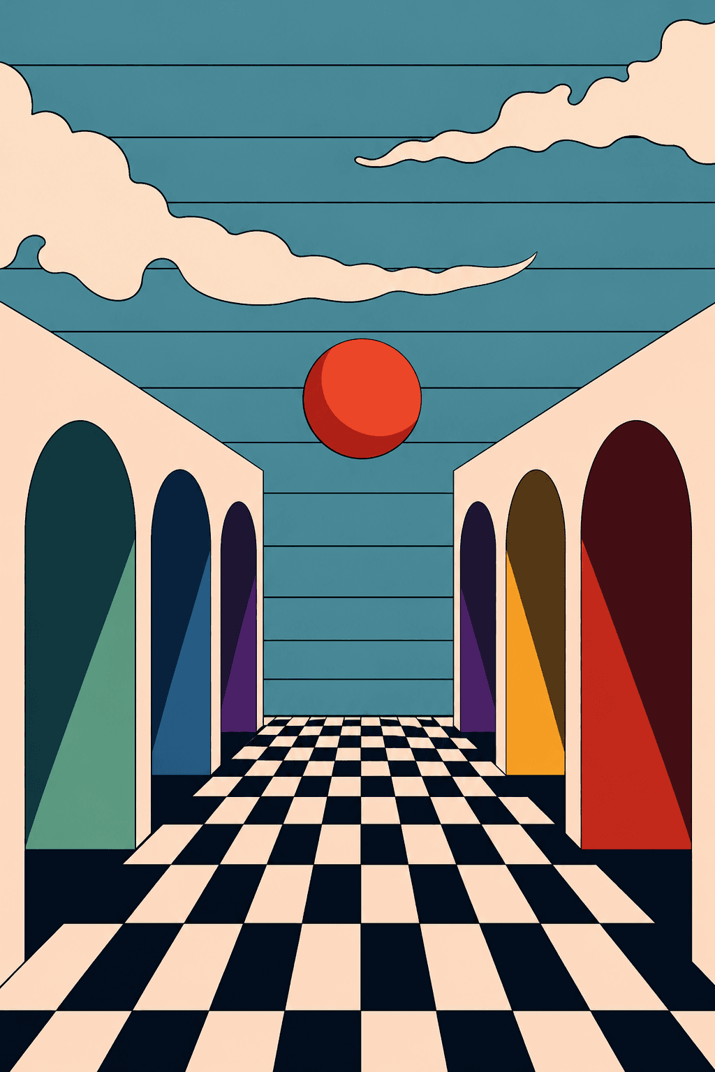 Preview of Dream Portal Triptych inside the frame