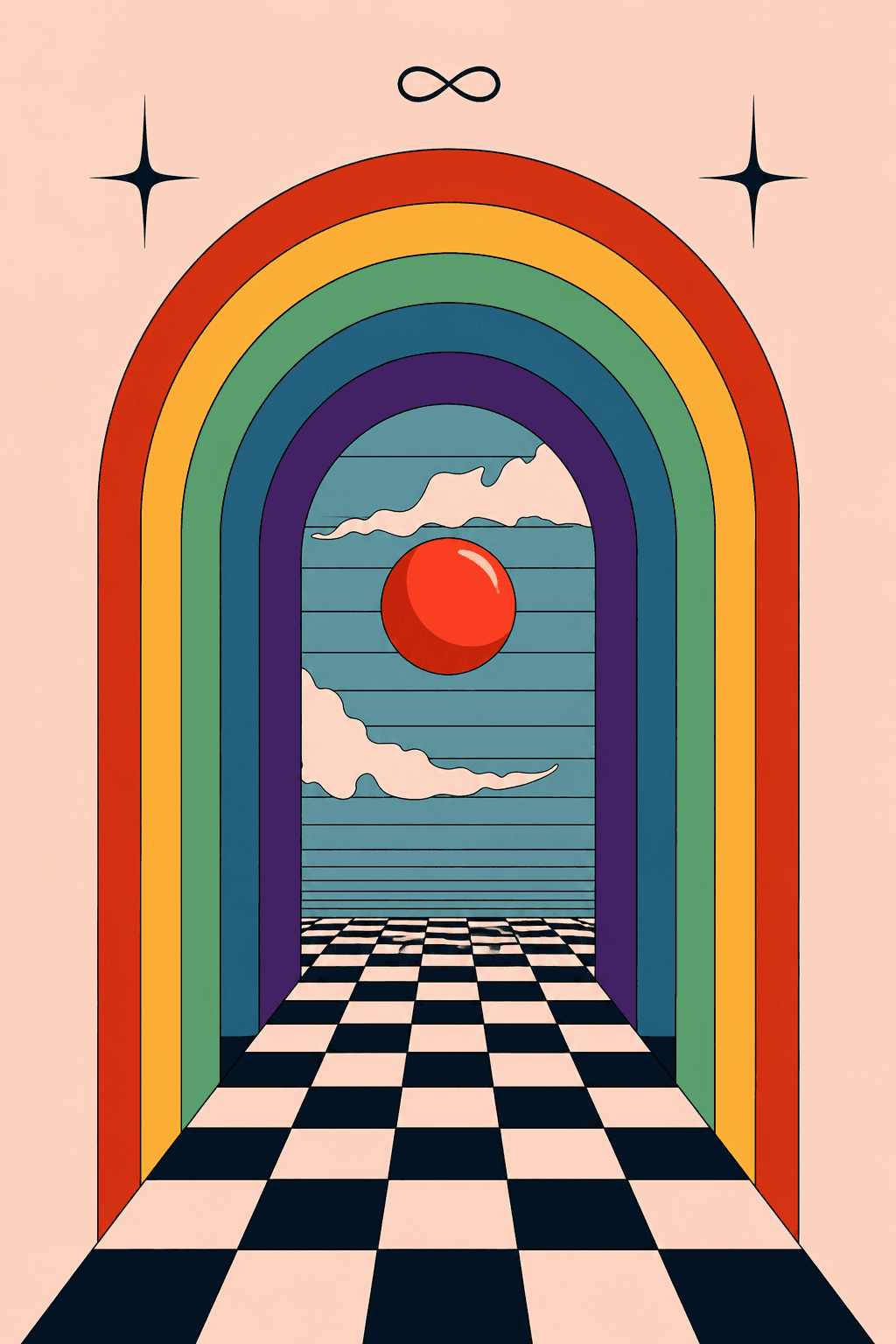 Preview of Dream Portal Triptych inside the frame