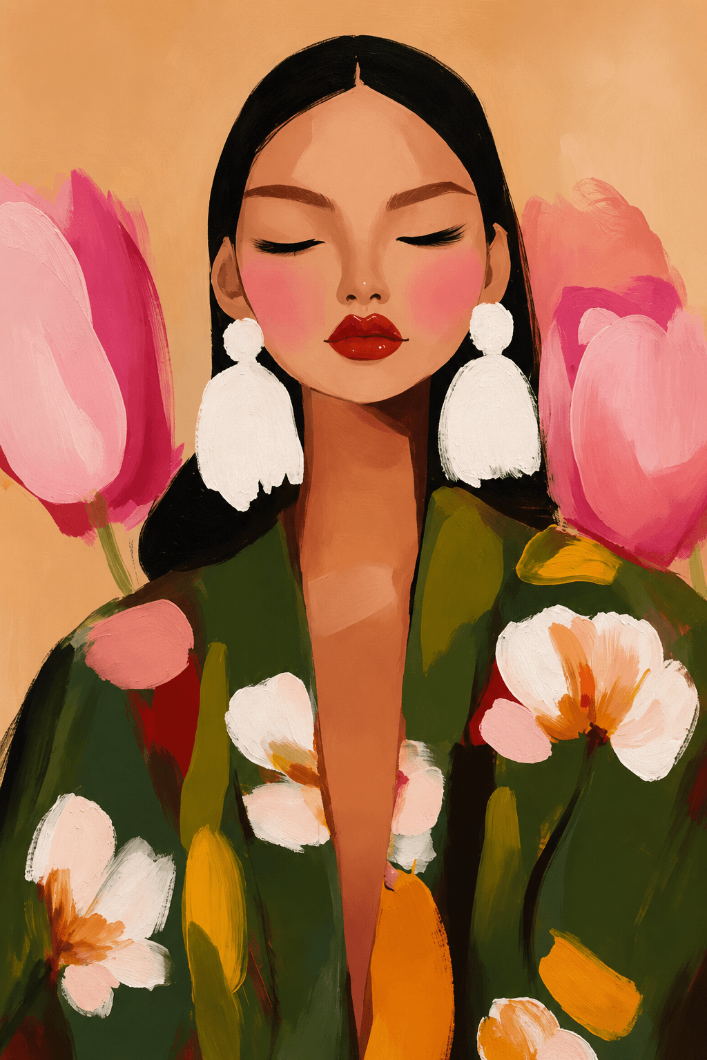 Preview of Tulip Reverie inside the frame