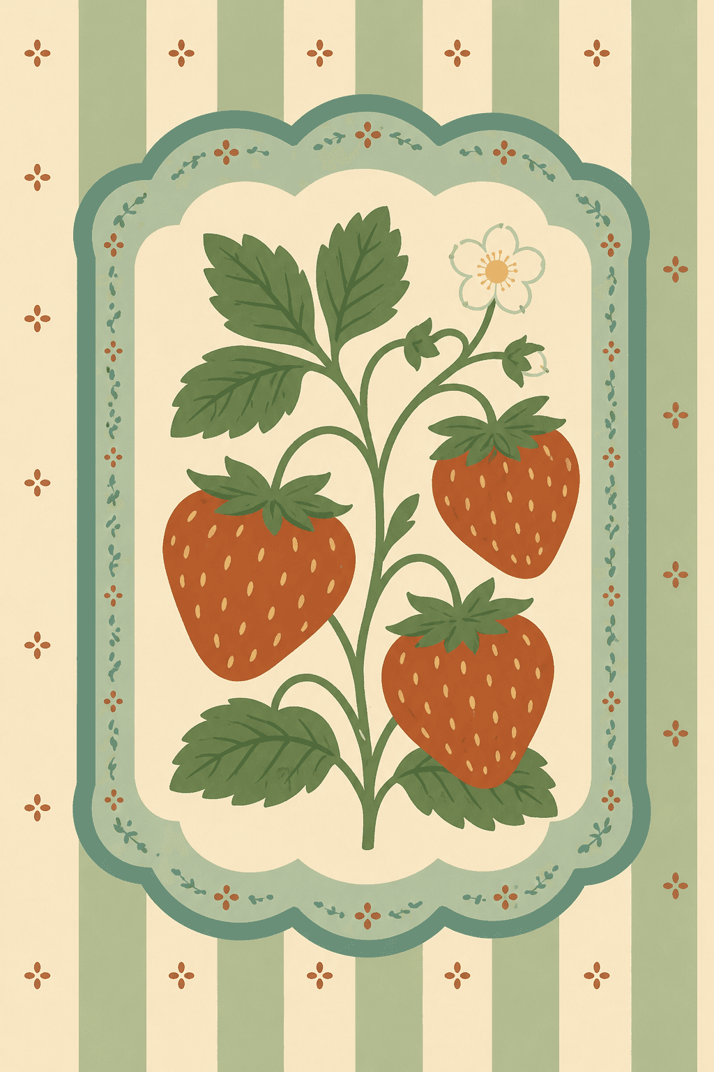 Preview of Lucky Garden Trio inside the frame