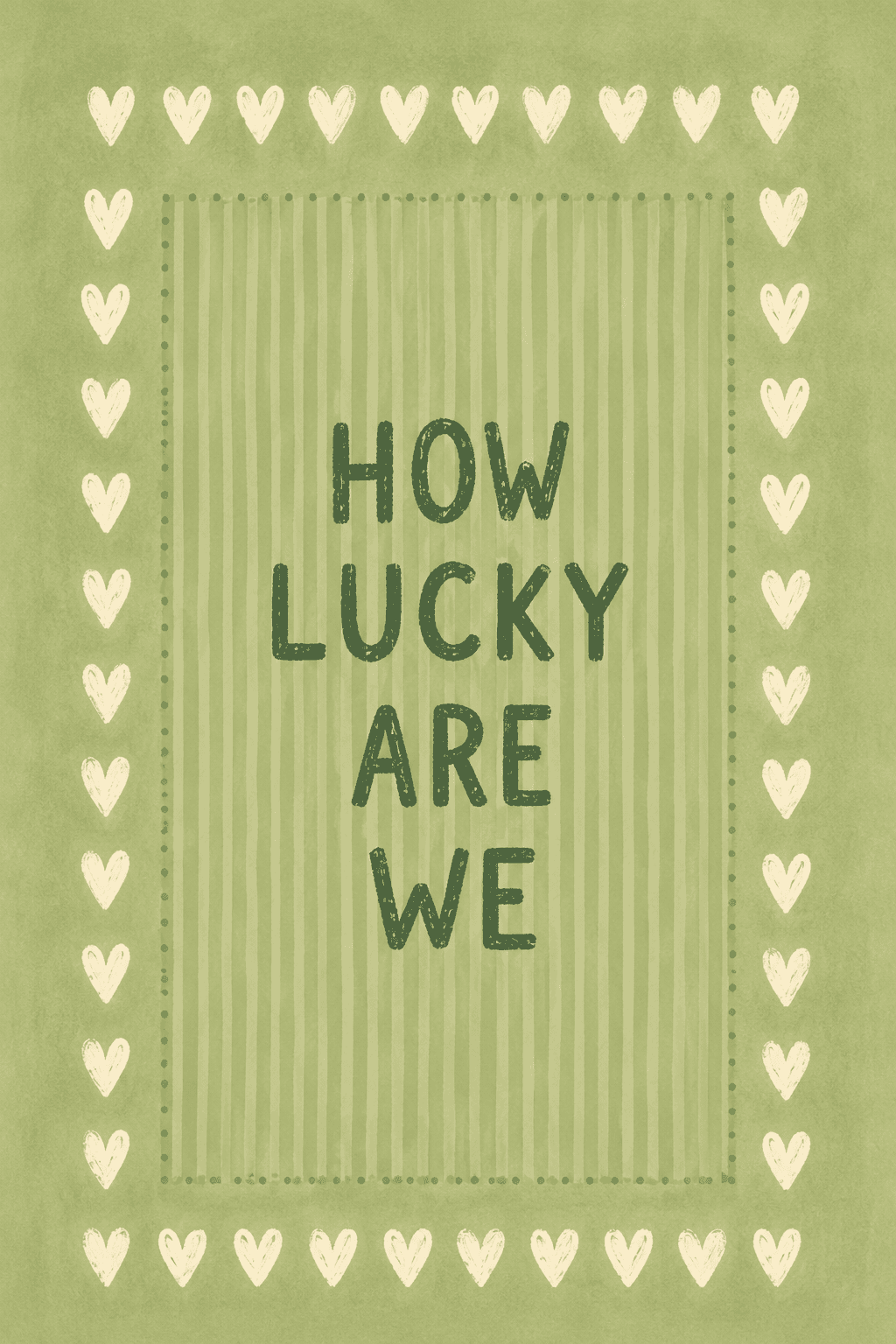 Preview of Lucky Garden Trio inside the frame