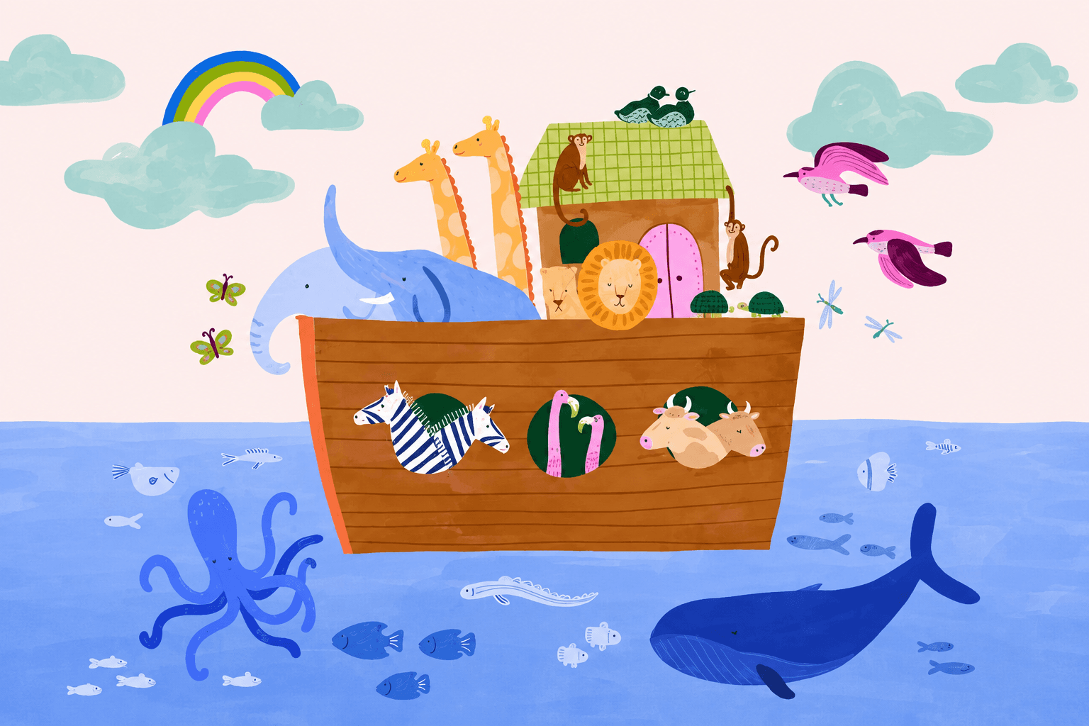 Preview of Little Ark Friends inside the frame