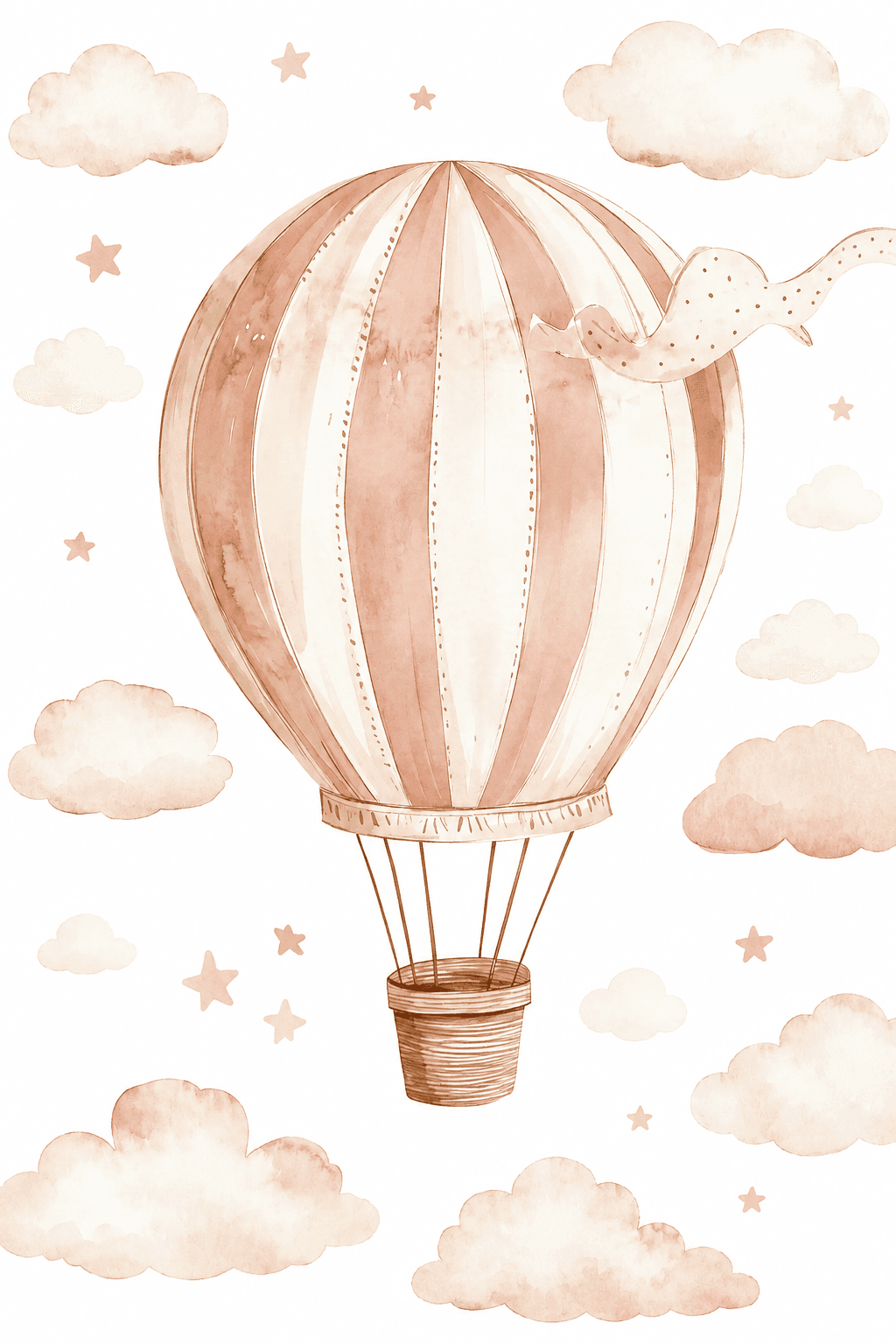 Preview of Gentle Balloon Voyage inside the frame