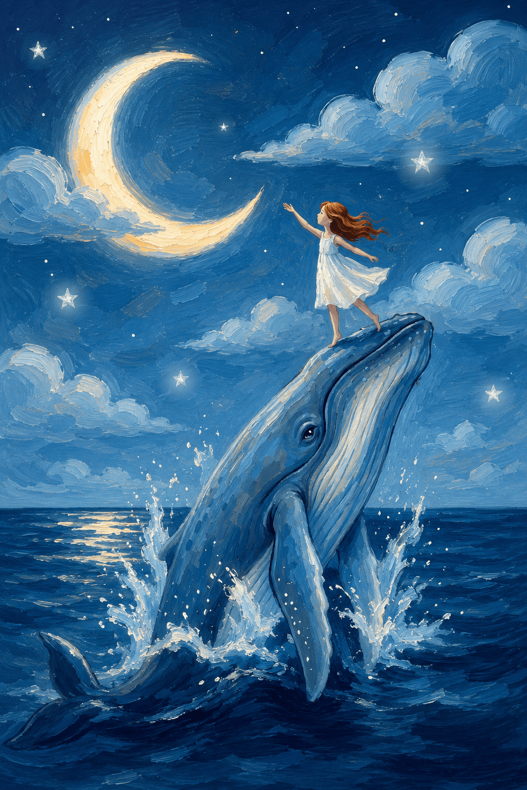 Preview of Moon Whale Dream inside the frame