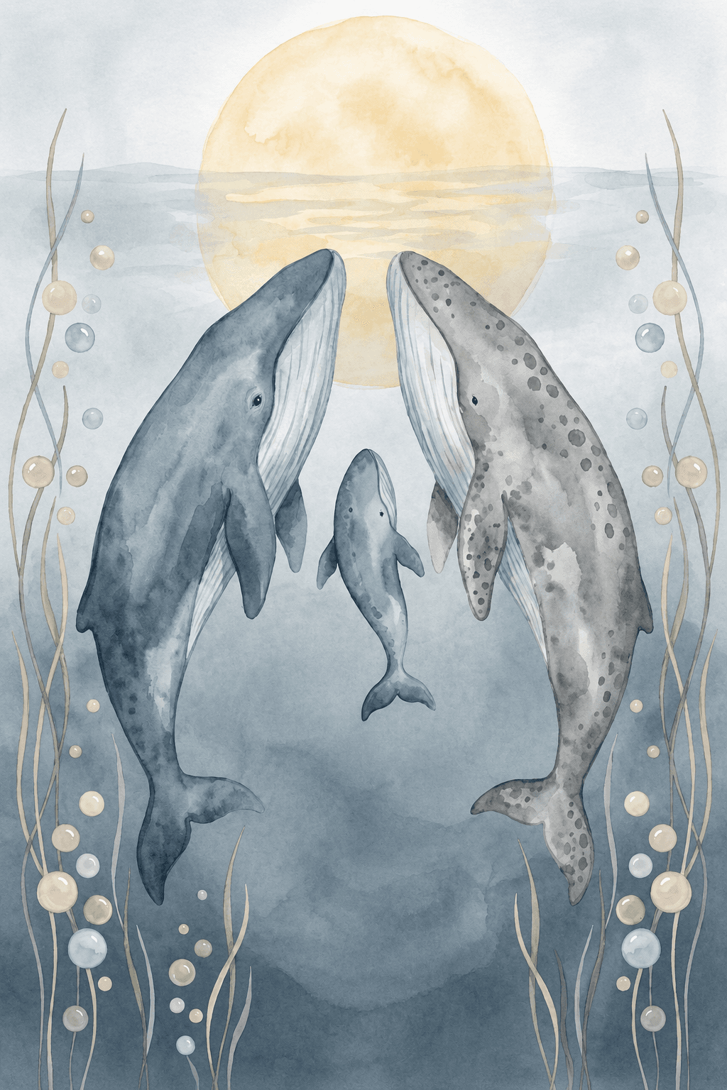 Preview of Little Whale Whisper inside the frame