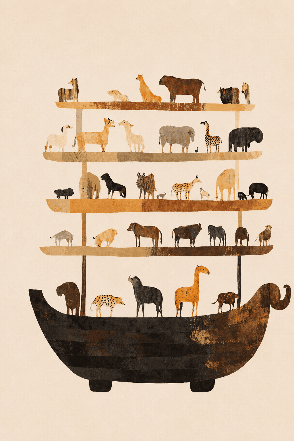 Preview of Little Companions Ark inside the frame