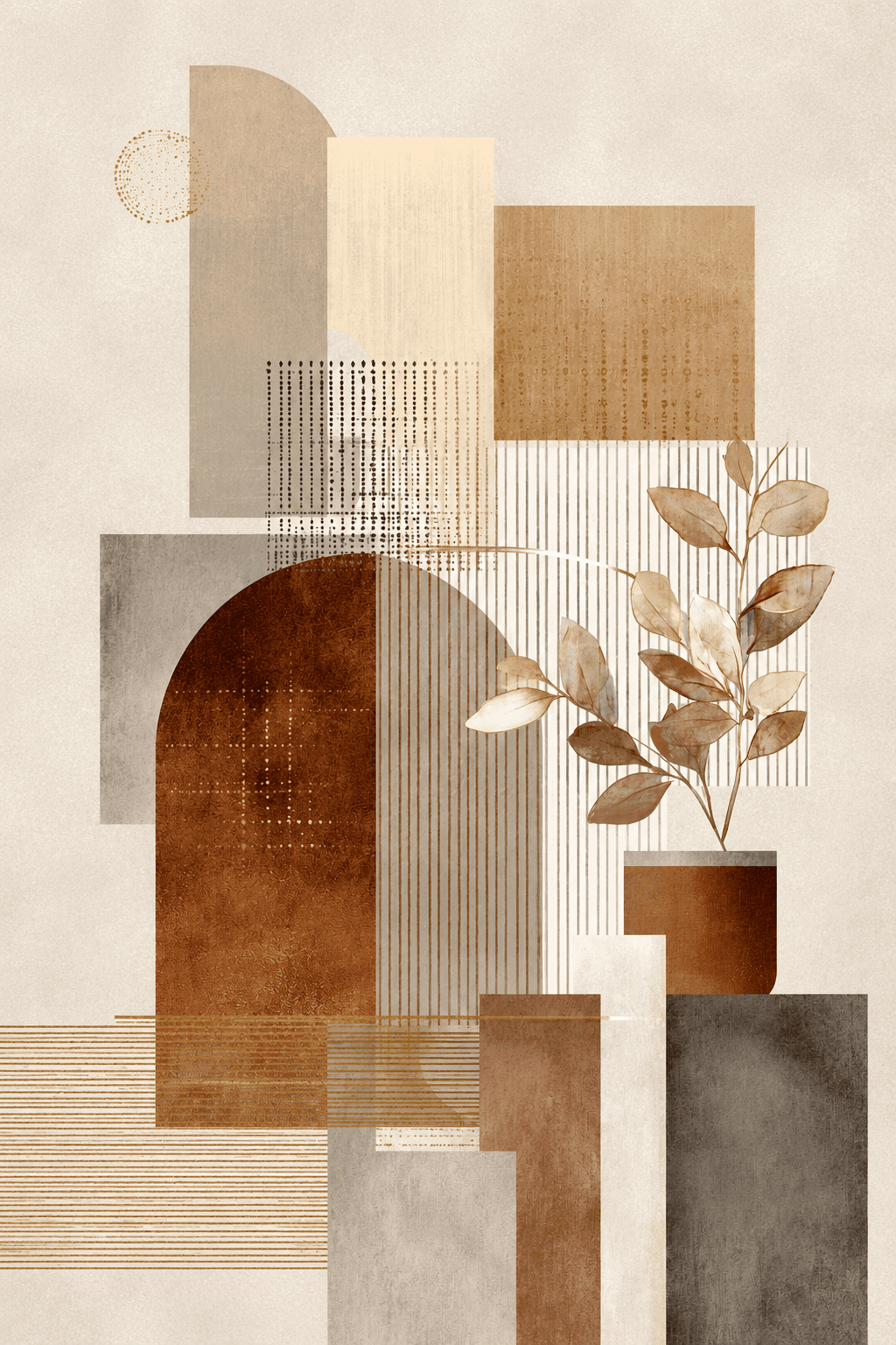 Preview of Warm Leaf Geometry inside the frame