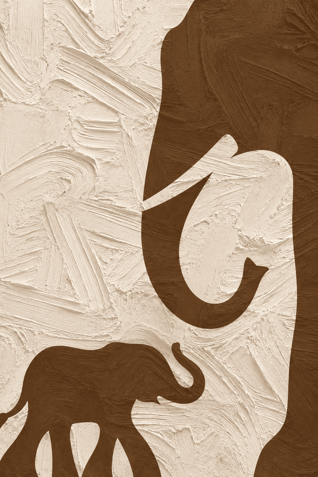 Preview of Quiet Elephant Trace inside the frame