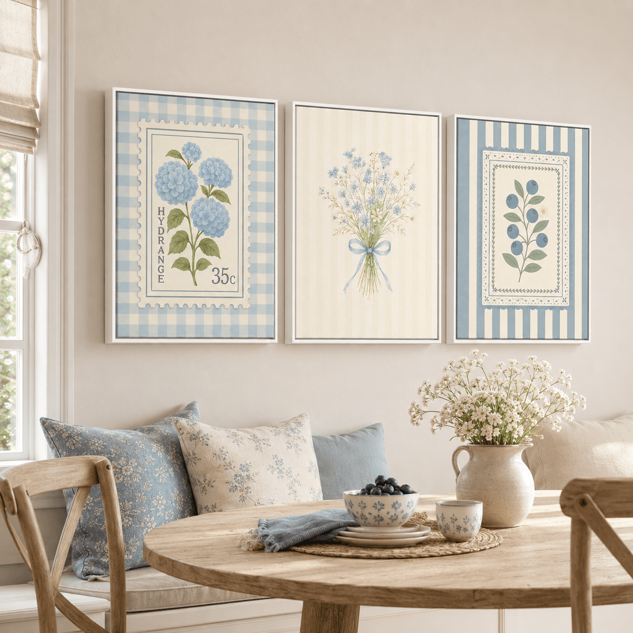 Quiet Blue Garden