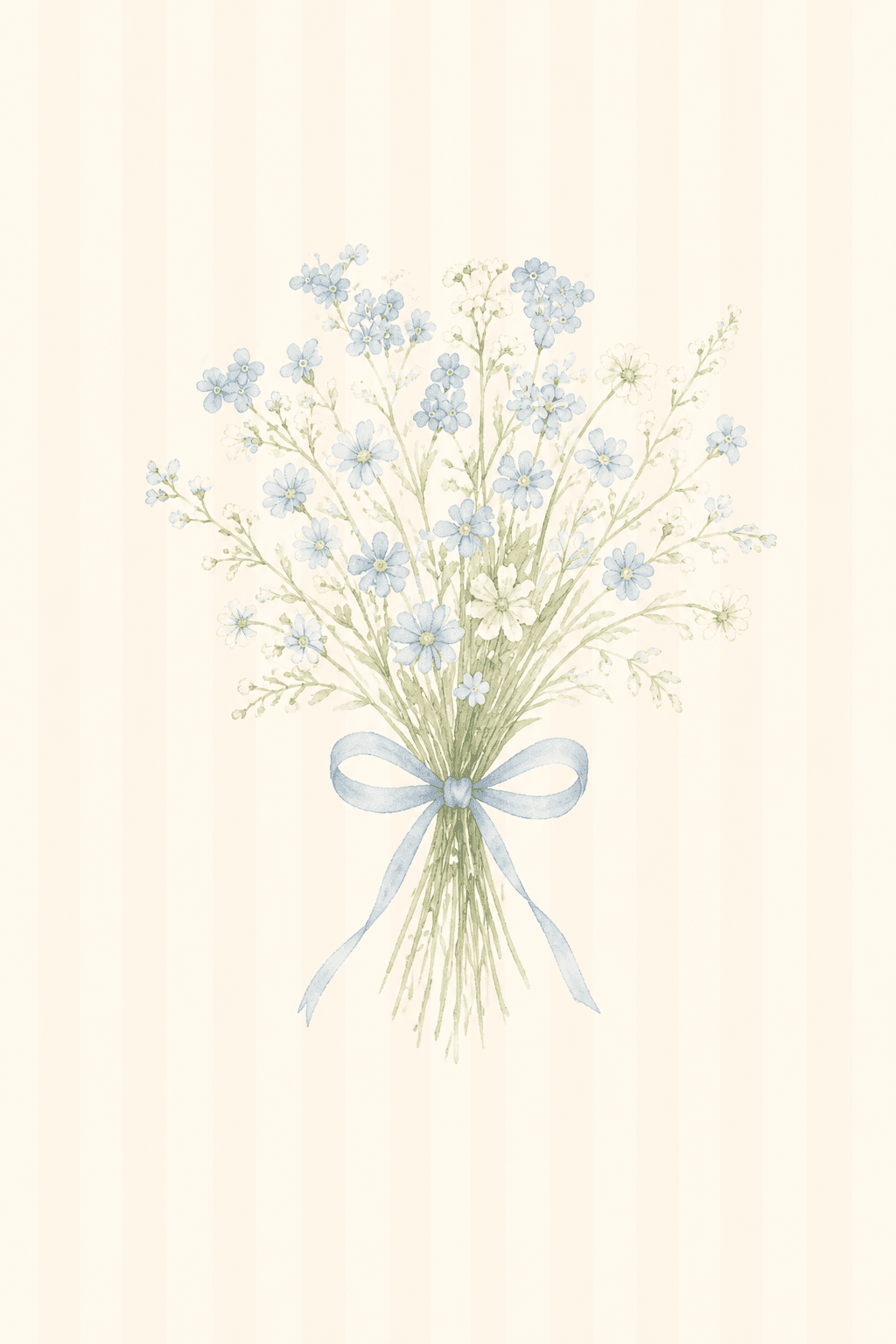 Preview of Quiet Blue Garden inside the frame