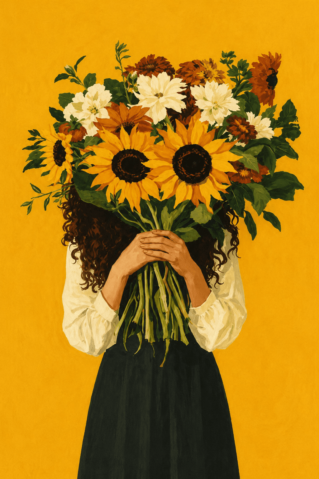 Preview of Hidden Sunflowers inside the frame