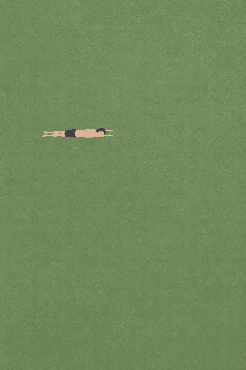 Preview of Swimmers Between Color and Calm inside the frame