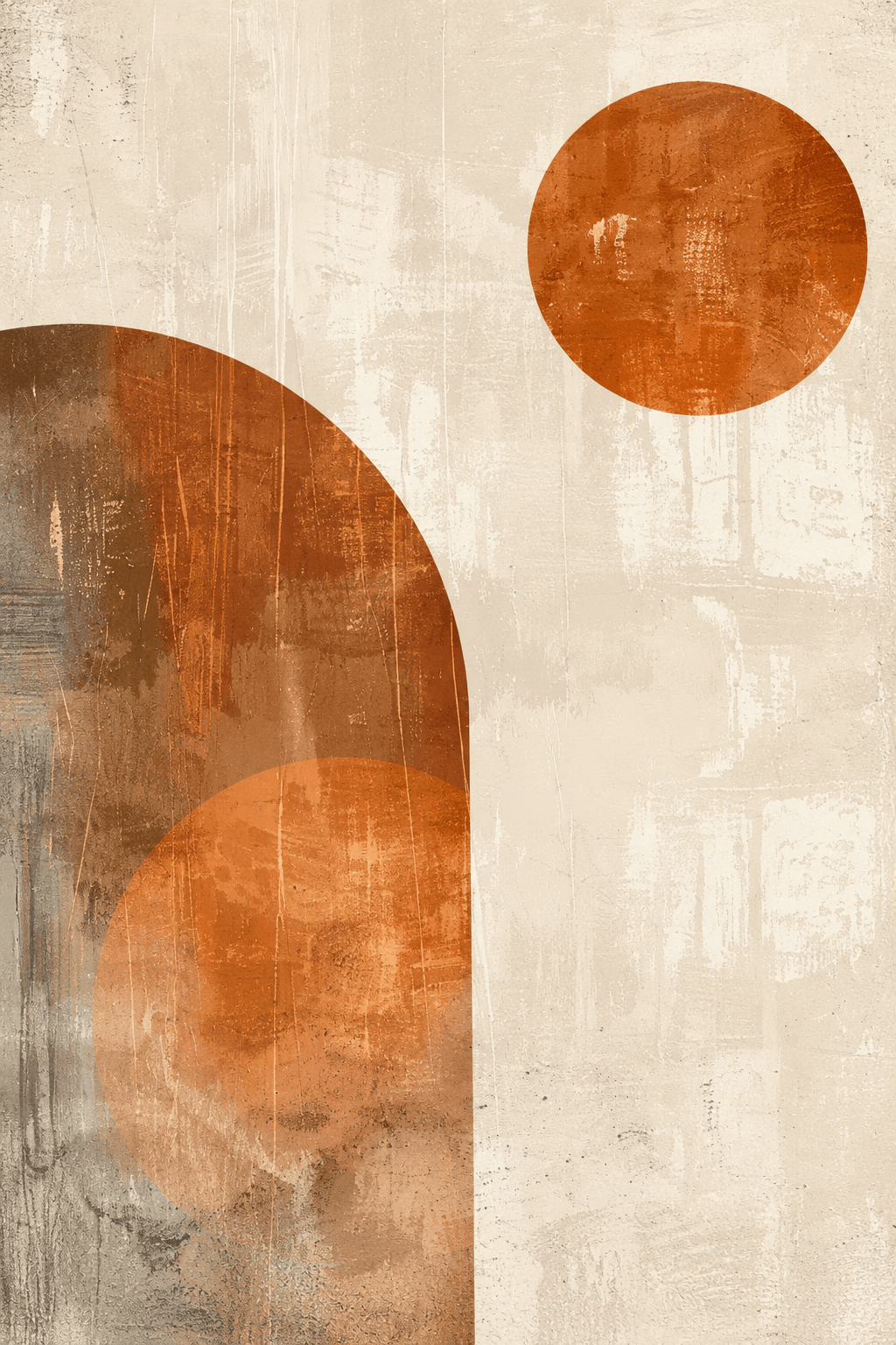Preview of Quiet Rust Circles inside the frame