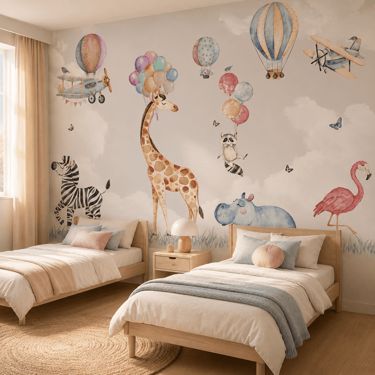 Balloon Safari Kids - room mockup 4