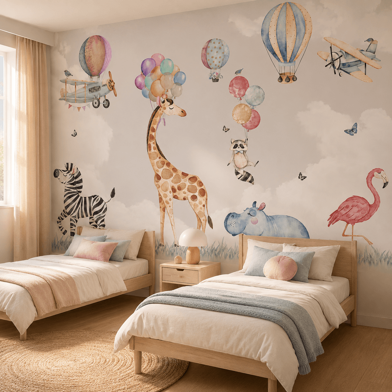 Balloon Safari Kids - room mockup 4