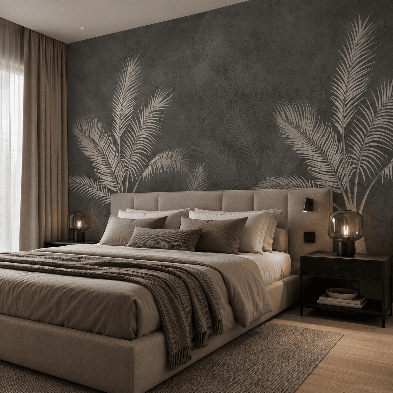 Luxury Grey Palm